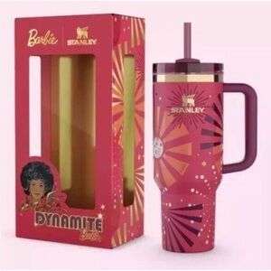 Barbie x Stanley DYNAMITE Tumbler 40oz Quencher NIB Ready to Ship